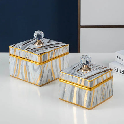 Smykkeskrin Porcelæn