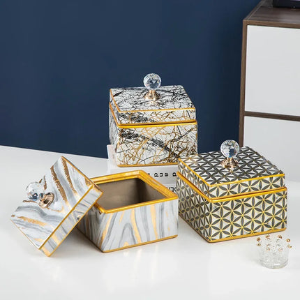 Smykkeskrin Porcelæn