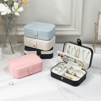 Lille Læder Smykkeskrin