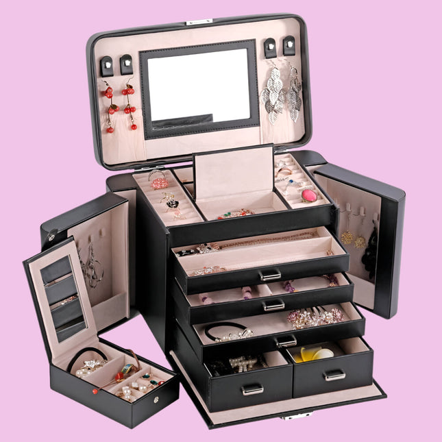 Stort Smykkeskrin Træ