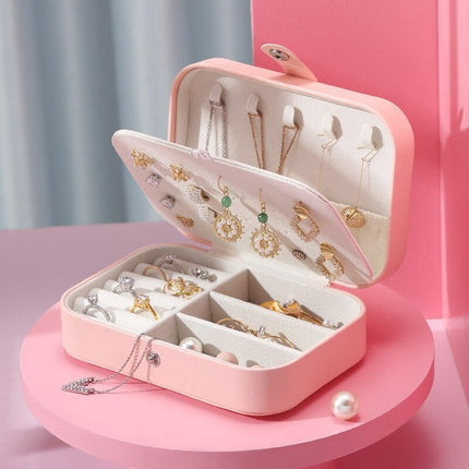 Lille Læder Smykkeskrin