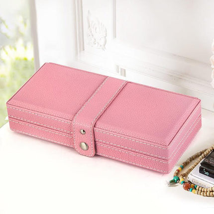 Smykkeskrin Brun Læder