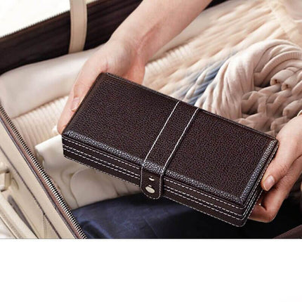 Smykkeskrin Brun Læder