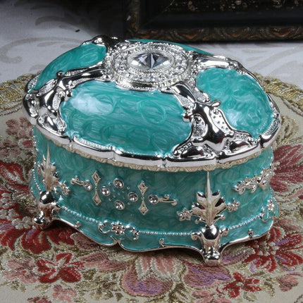 Antik Smykkeskrin Porcelæn