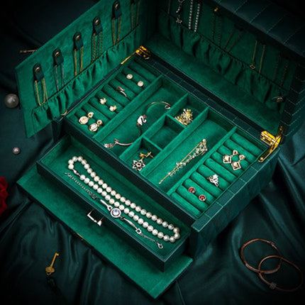 Smykkeskrin Ægte Læder