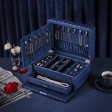 Smykkeskrin Ægte Læder