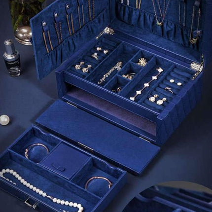 Smykkeskrin Ægte Læder