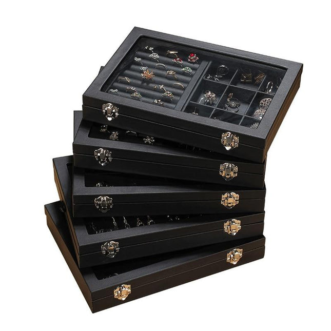 Smykkeskrin Med Glaslåg