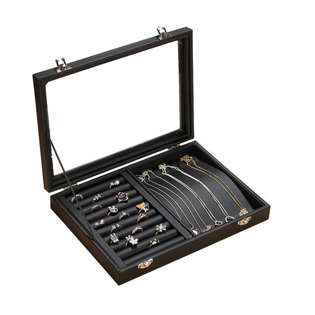 Smykkeskrin Med Glaslåg