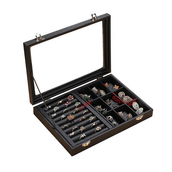 Smykkeskrin Med Glaslåg