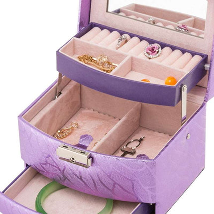 Smykkeskrin Med Lås Pige
