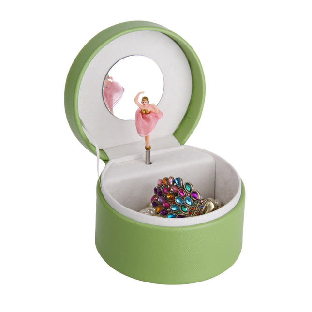 Rund Smykkeskrin Med Musik