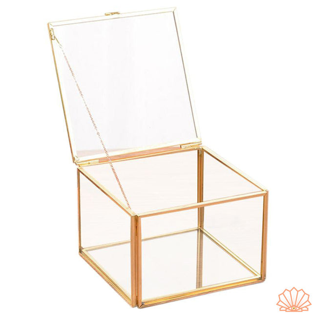 Smykkeskrin I Klart Glas