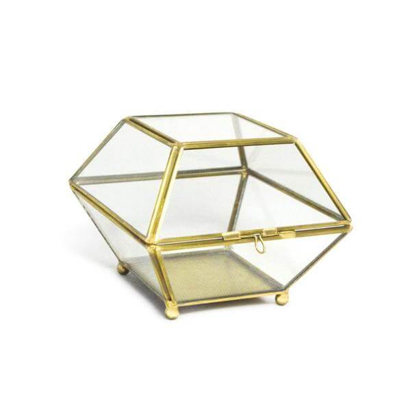 Lille Smykkeskrin Glas