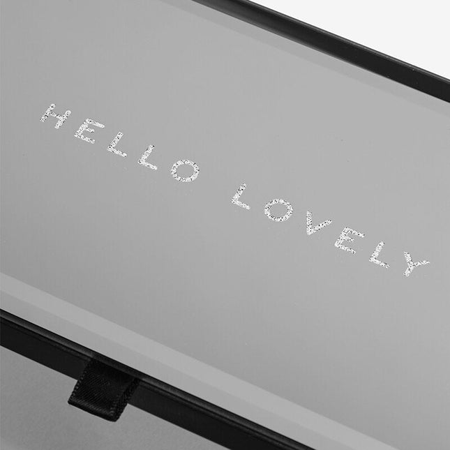 Smykkeskrin Glas Grå