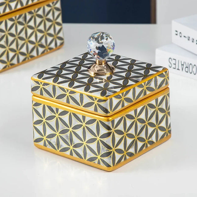 Smykkeskrin Porcelæn