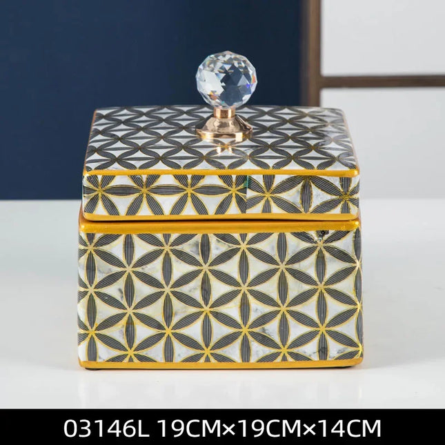 Smykkeskrin Porcelæn