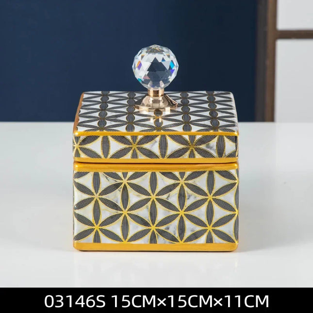 Smykkeskrin Porcelæn