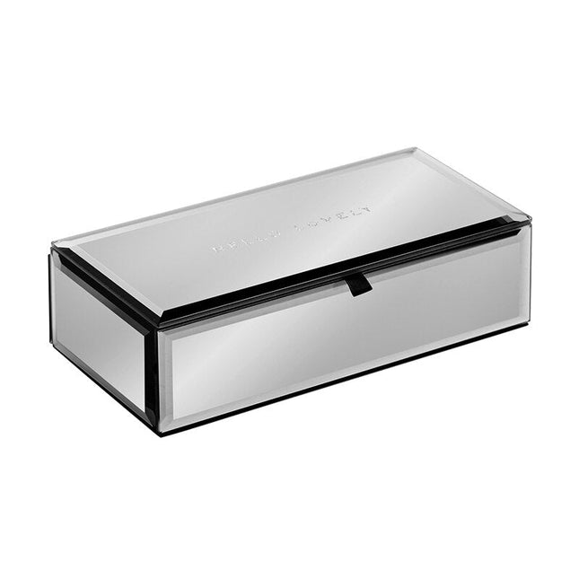 Smykkeskrin Glas Grå