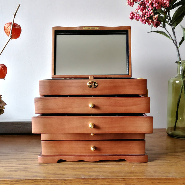 Smykkeskrin Med Skuffer