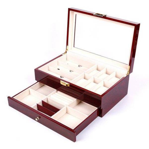 Smykkeskrin Lakeret Træ