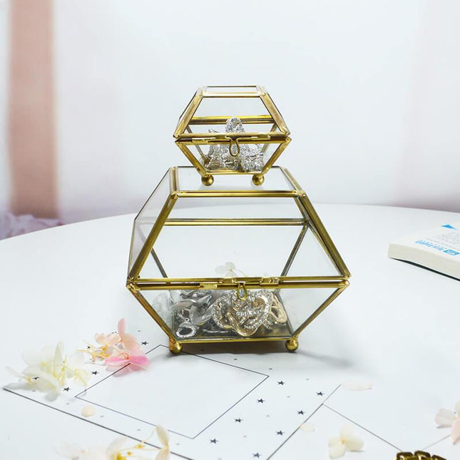 Lille Smykkeskrin Glas