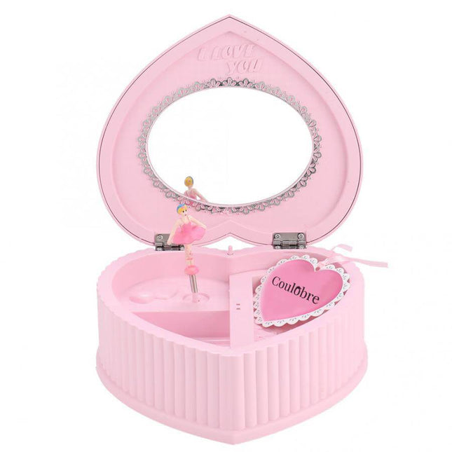 Hjerte Smykkeskrin Med Musik