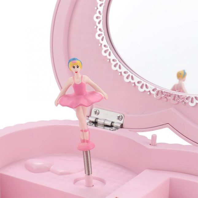 Hjerte Smykkeskrin Med Musik