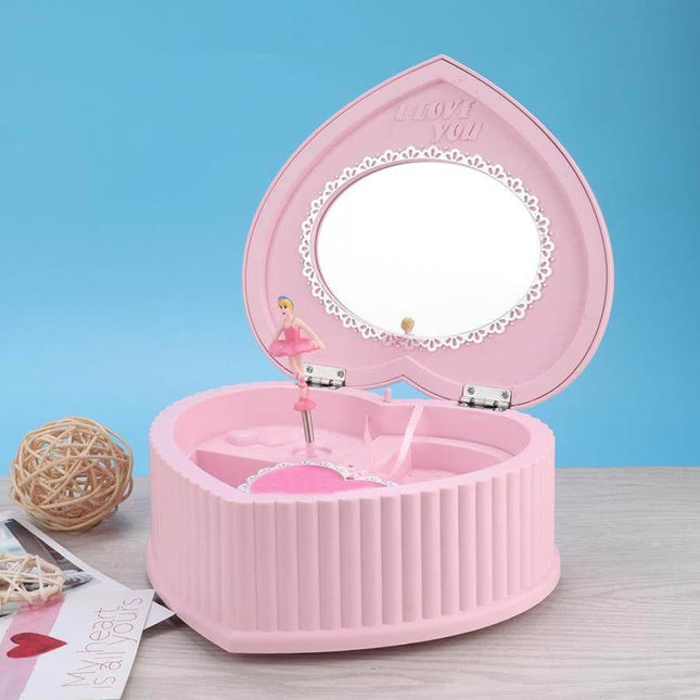 Hjerte Smykkeskrin Med Musik