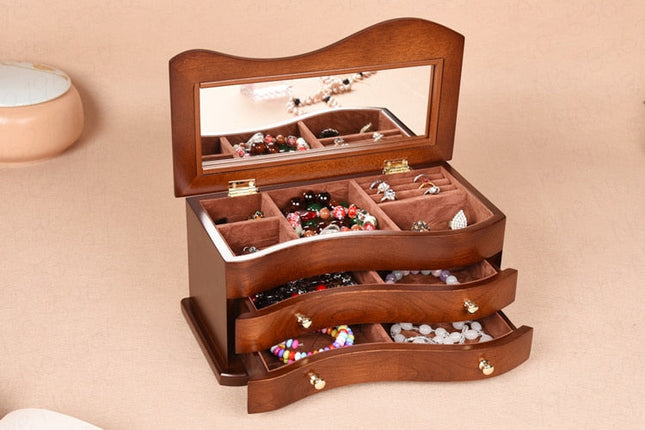 Smykkeskrin Træ Gamle