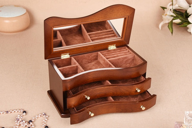 Smykkeskrin Træ Gamle