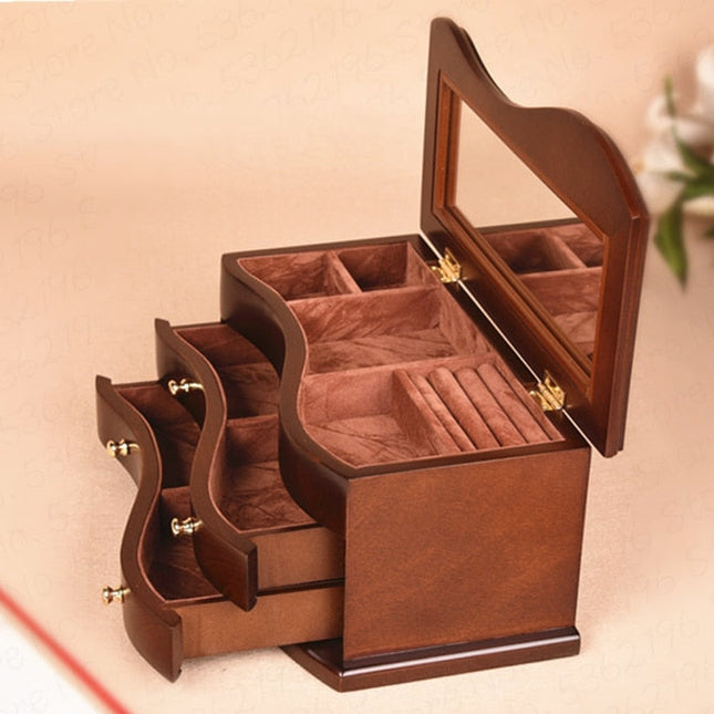 Smykkeskrin Træ Gamle