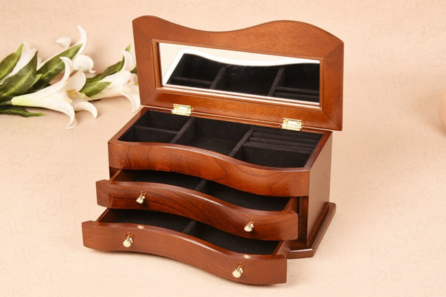 Smykkeskrin Træ Gamle