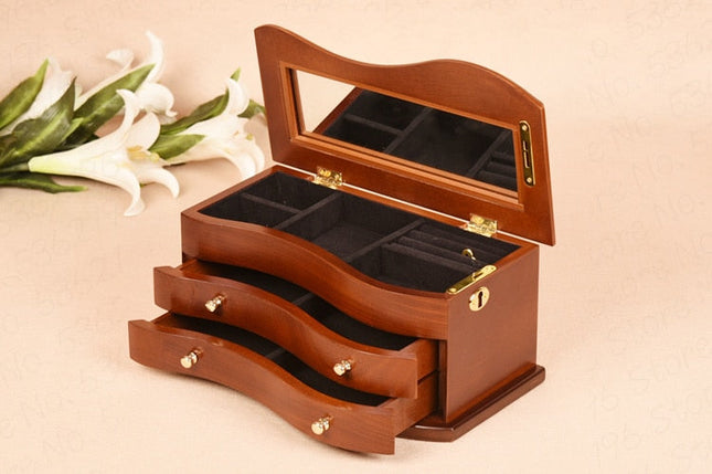 Smykkeskrin Træ Gamle