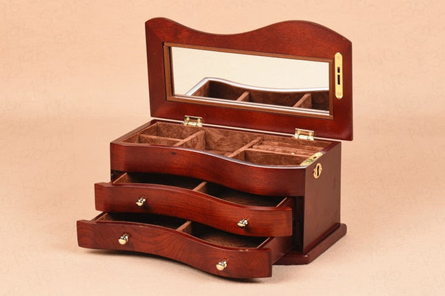 Smykkeskrin Træ Gamle