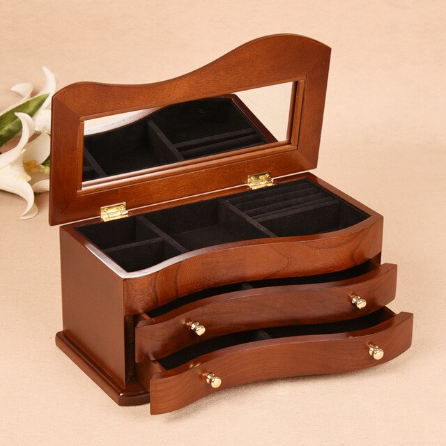 Smykkeskrin Træ Gamle