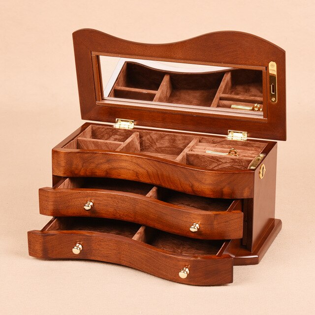 Smykkeskrin Træ Gamle