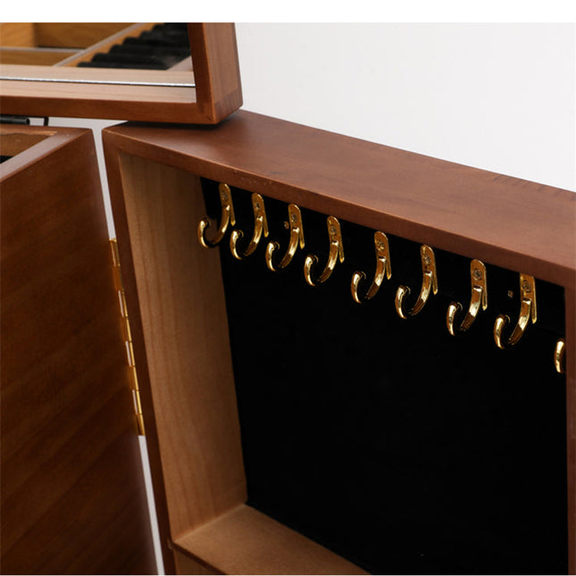 Hvidt Stor Smykkeskrin