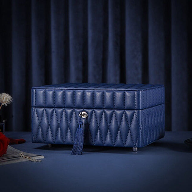 Smykkeskrin Ægte Læder