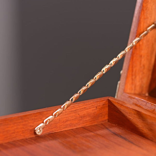 Kinesisk Smykkeskrin I Træ