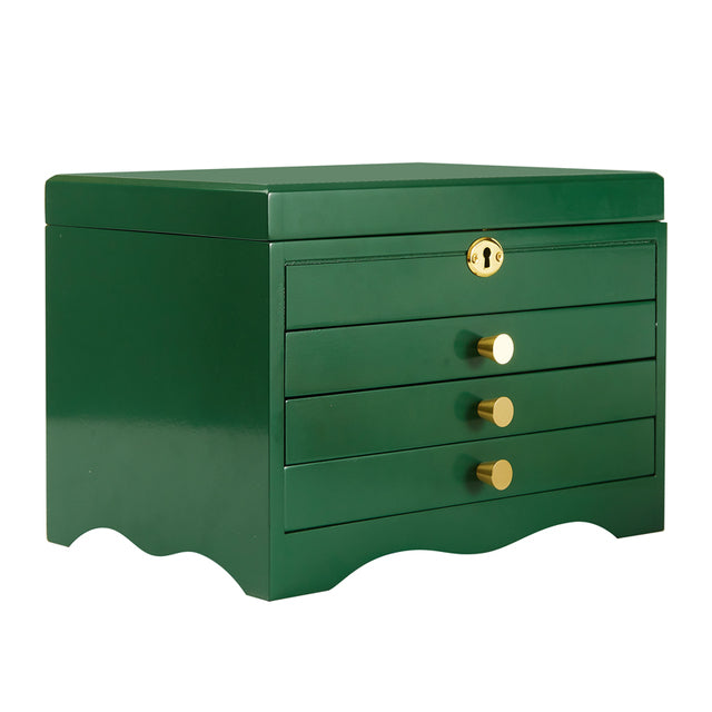 Smykkeskrin Træ Farvet